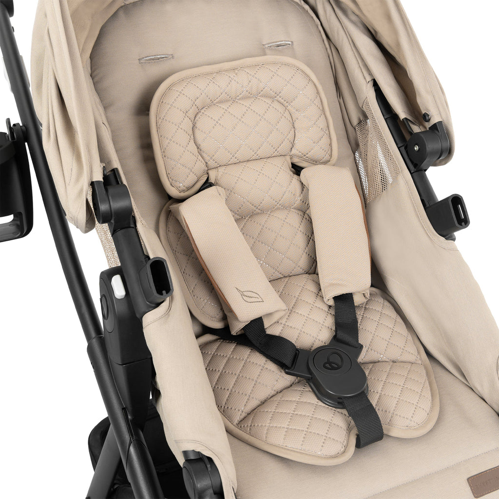 Build your own custom Travel System! Shyft Intuiti+ Travertine & Revolve180 Litemax NXT w/ SensorySoothe